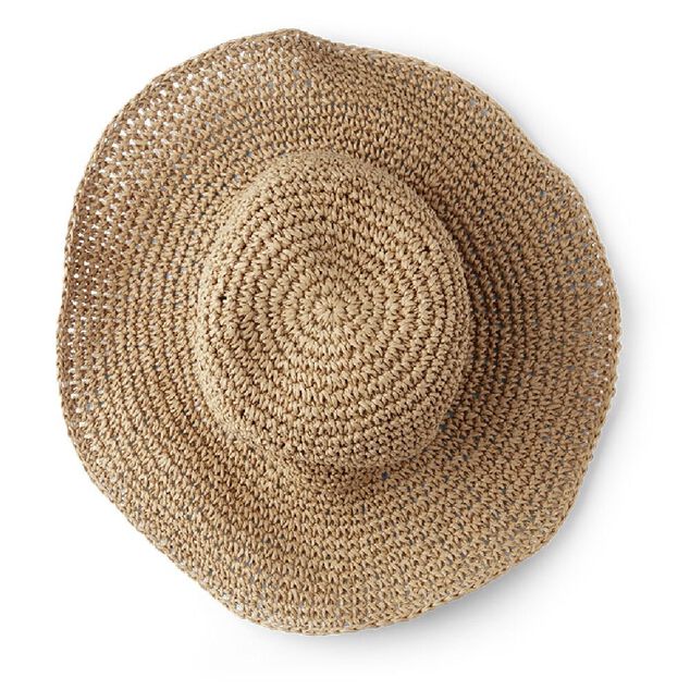 Chapeau femme en paille papier (2 mod&egrave;les)