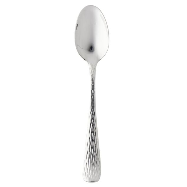 Cuillère à soupe inox L20cm manche effet onde