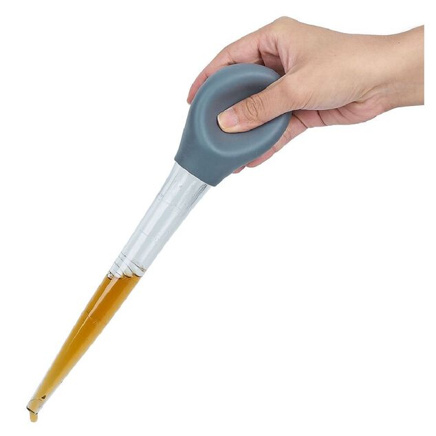 Poire &agrave; jus avec brosse de nettoyage