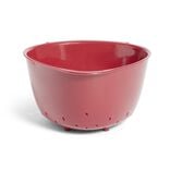 Passoire plastique rouge forme fraise