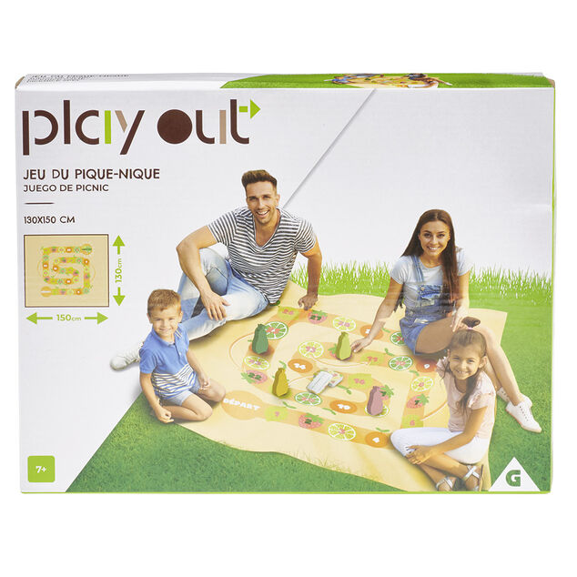 Jeu d'ext&eacute;rieur pique nique avec tapis 81 accessoires