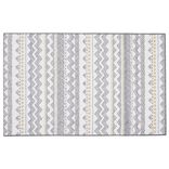 Tapis de cuisine imprimé ethnique vert 80x50cm