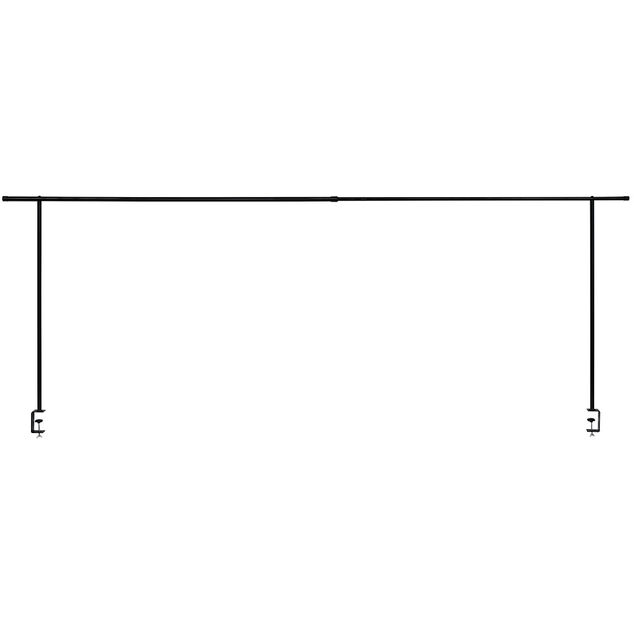 Barre d&eacute;co extensible avec support pour guirlande fixation sur table