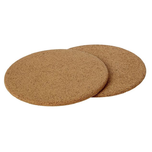 Dessous de plat li&egrave;ge &Oslash;19cm x2