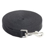 Laisse pour chien 9m longe noire