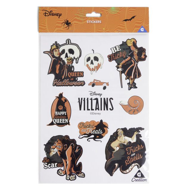 Stickers Disney Hallloween Villains