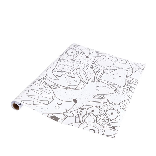 Maxi poster &agrave; colorier 50x100cm - 4 mod&egrave;les