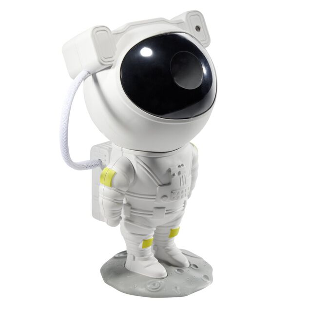 Lampe astronaute projecteur voie lact&eacute;e avec t&eacute;l&eacute;commande H23cm