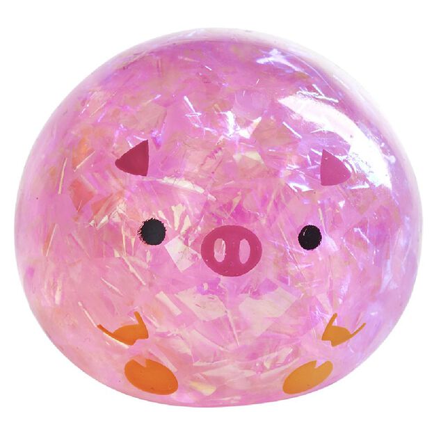 Boule paillette a malaxer siliconne