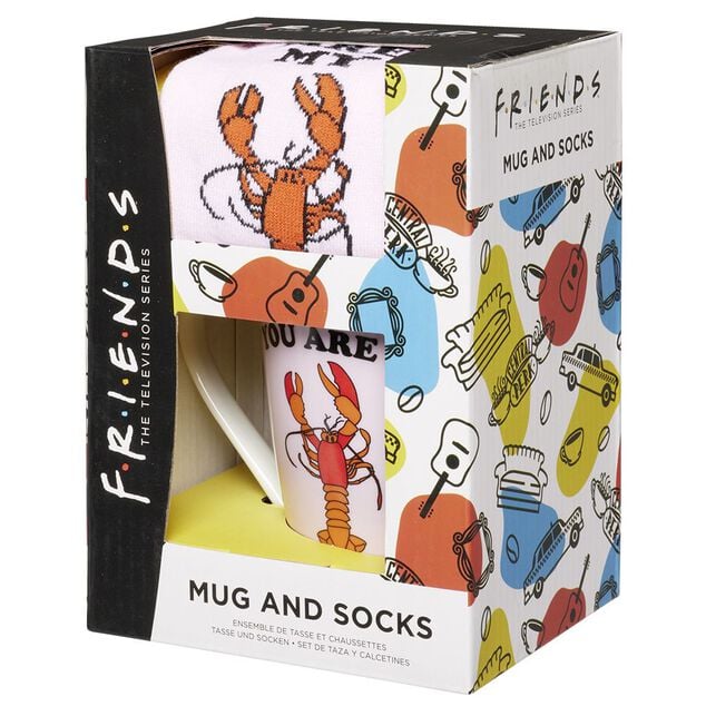Coffret cadeau Mug et chaussettes Friends
