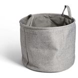 Panier de rangement pour b&ucirc;ches ou pellets &Oslash;38xH32cm