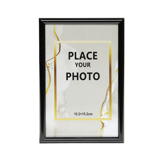 Cadre photo plastique pour photo 10x15cm (2 mod&egrave;les)