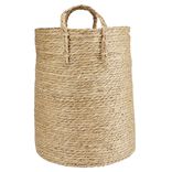 Cache pot rond osier 40L &Oslash;35xH45cm