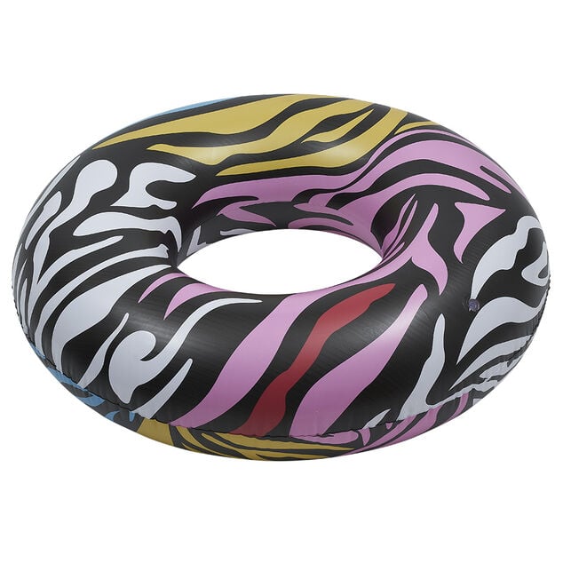 Bou&eacute;e gonflable imprim&eacute; z&eacute;br&eacute; multicolore &Oslash;100 cm