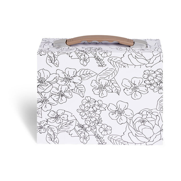 Valise &agrave; colorier 25x18xH9cm