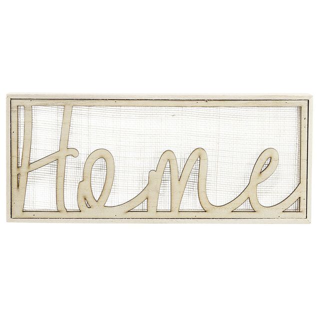 Mot à poser en bois marron 23x4xH11cm