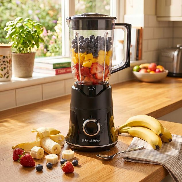 Blender mixeur Russel Hobbs 2 vitesses et pulse 1,5L