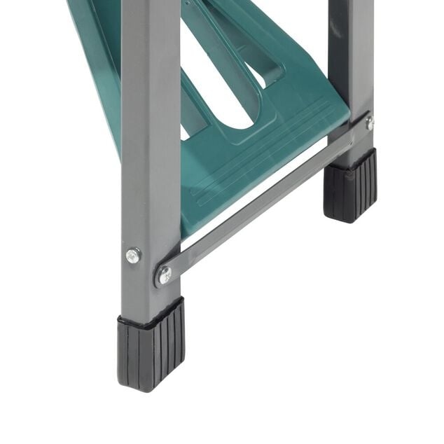 Table valise pliante avec si&egrave;ges bleu