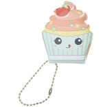 Mini carnet de note kawaii 6x6x&Eacute;p3cm avec cha&icirc;ne &agrave; billes (3 mod&egrave;les)