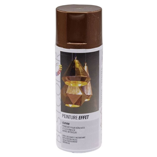Peinture effet orange cuivre