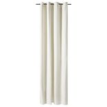 Rideau à oeillets effet laine bouclette 140x240cm (2 modèles)