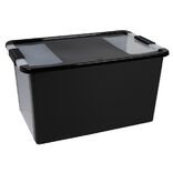 Bo&icirc;te de rangement 40 L noir
