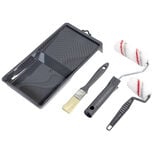 Kit peinture 2 rouleaux/2 supports/1 pinceau/1 bac
