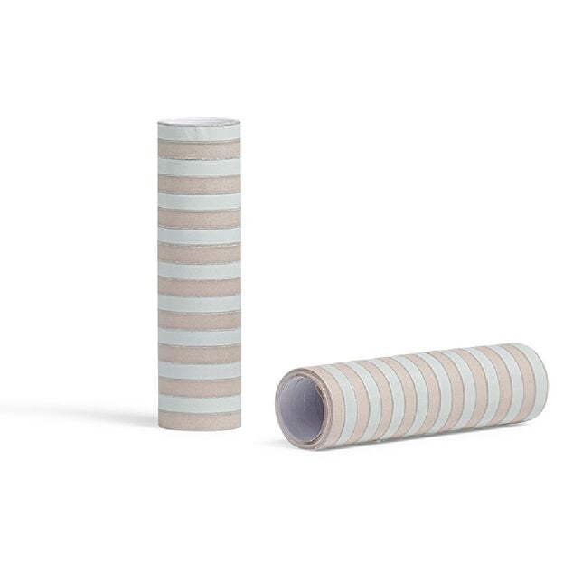 Rouleau de serpentins vert et rose x 2
