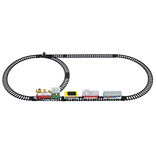 Train de Noël électrique 4 wagons