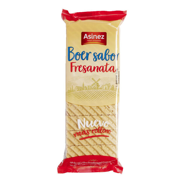 Gaufrettes &agrave; la fraise 240gr