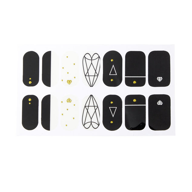 Stickers pour ongles x24 autocollants