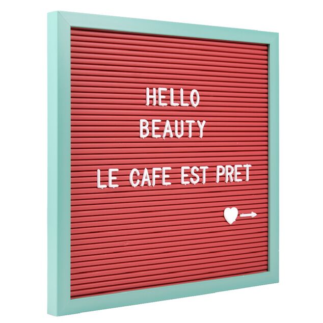 Tableau &agrave; message multicolore