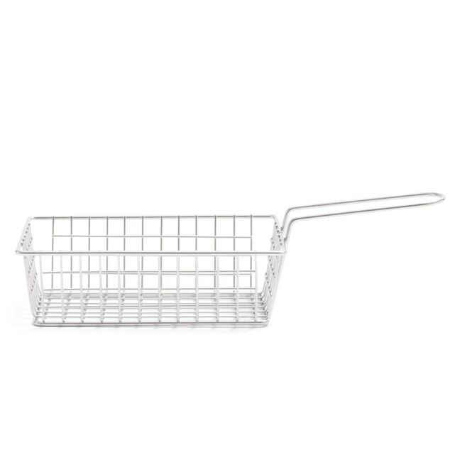 Panier de présentation en inox 24x10xH5,5cm