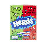 Bonbons cerise et pastèque Nerds 2 saveurs 46,7gr
