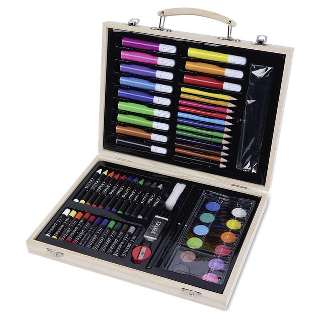 Mallette artiste enfants 67 pcs