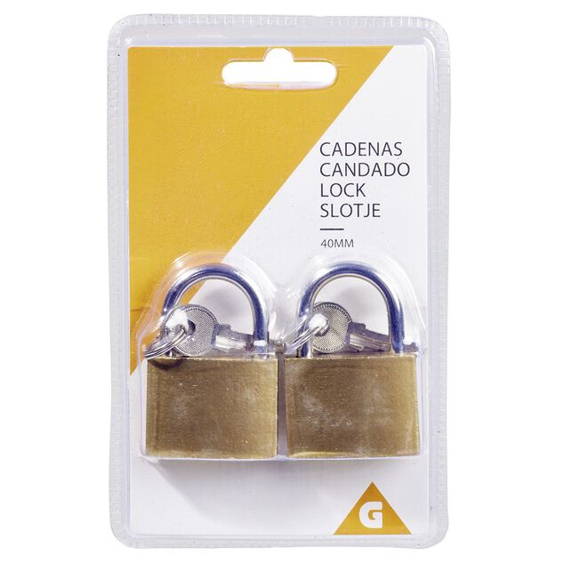 Cadenas x2 avec cl&eacute; x4