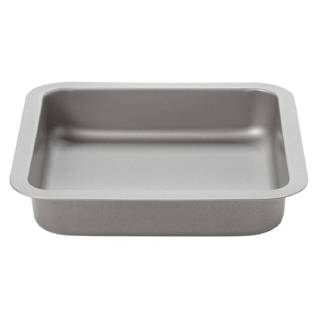 Moule carr&eacute; en m&eacute;tal anti-adh&eacute;rent 24x24 cm