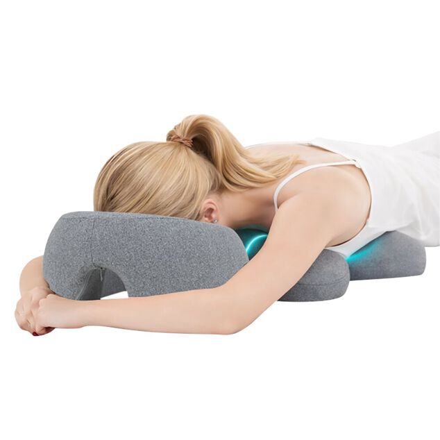 Coussin de massage ergonomique m&eacute;moire de forme 3 pi&egrave;ces