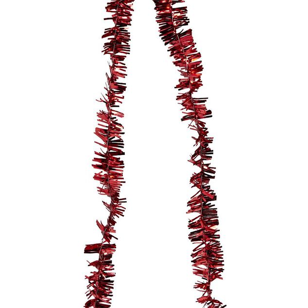 Guirlande scintillante rouge 5m