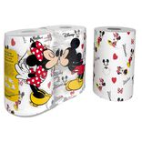 Essuie-tout Mickey et Minnie 3 plis x2
