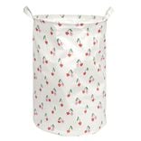 Pani&egrave;re de rangement enfant souple motif cerise &Oslash;34xH52cm