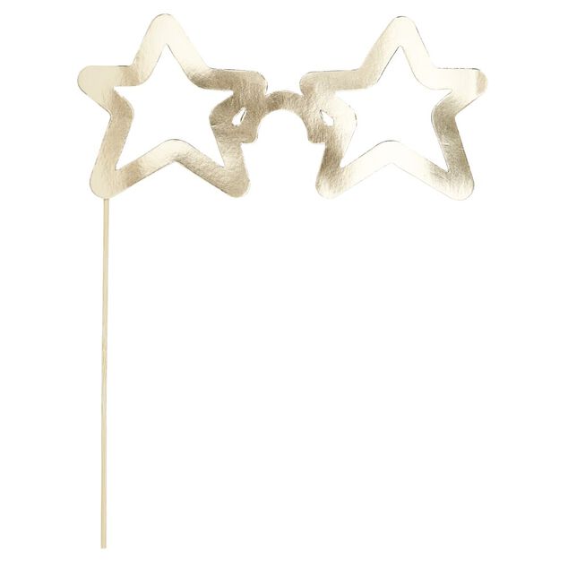 Kit photobooth moustache 8 personnes th&egrave;me nuit