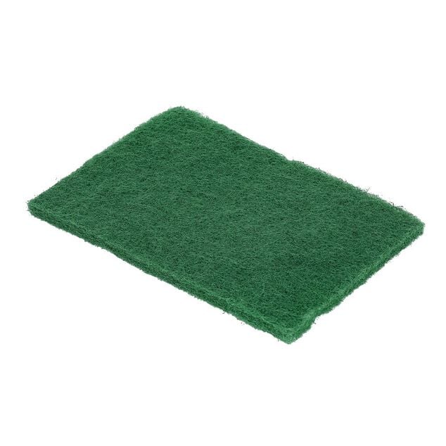 Lot de 5 tampons &agrave; r&eacute;curer grattants 15x10cm polyester vert