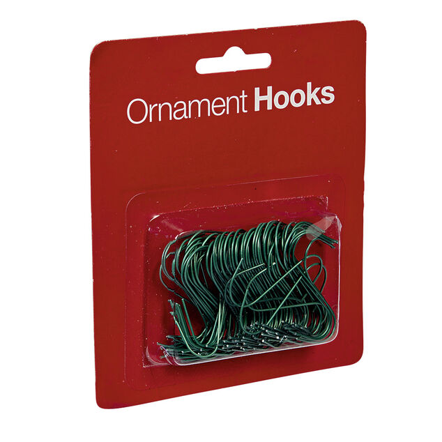 Crochet m&eacute;tallique vert x100