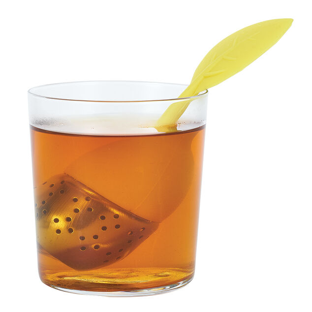 Boule à thé avec support en inox