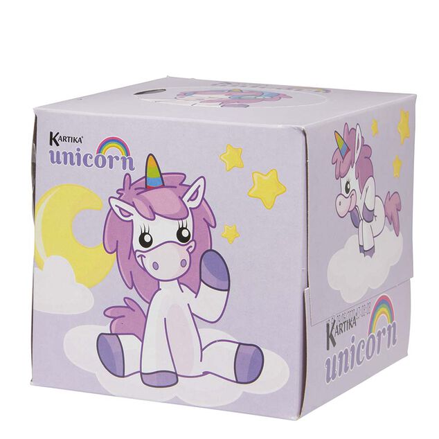Bo&icirc;te de 56 mouchoirs licorne