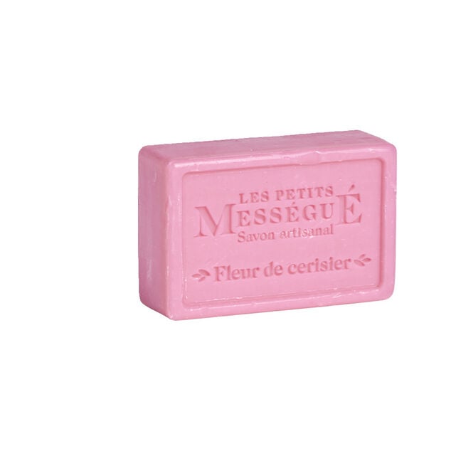 Savon artisanal fleur de cerisier Les Petits Mess&eacute;gu&eacute; 100gr