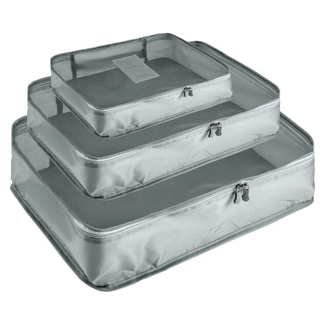Organisateur de voyage x6 polyester gris