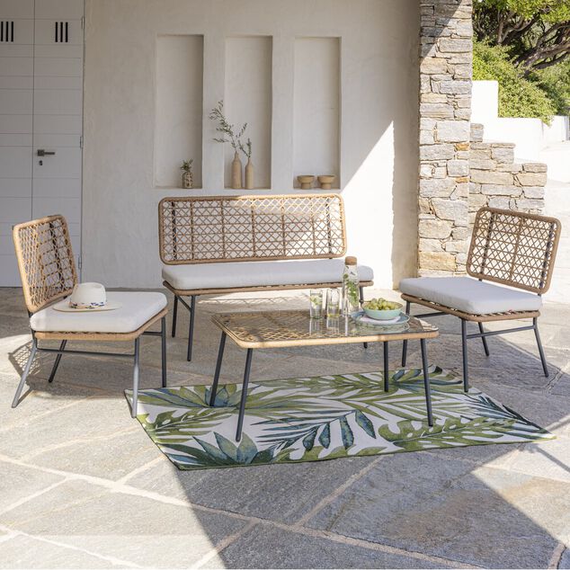 Salon de jardin 4 personnes Bali