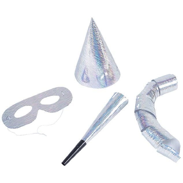 Cotillon paillet&eacute; pour 5 personnes papier